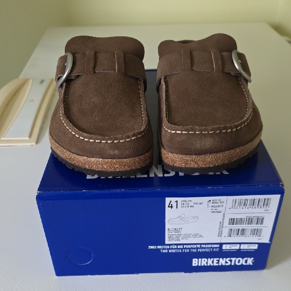 Birkenstock Gray Taupe But Looks Brown US Size 10 Regular Fit